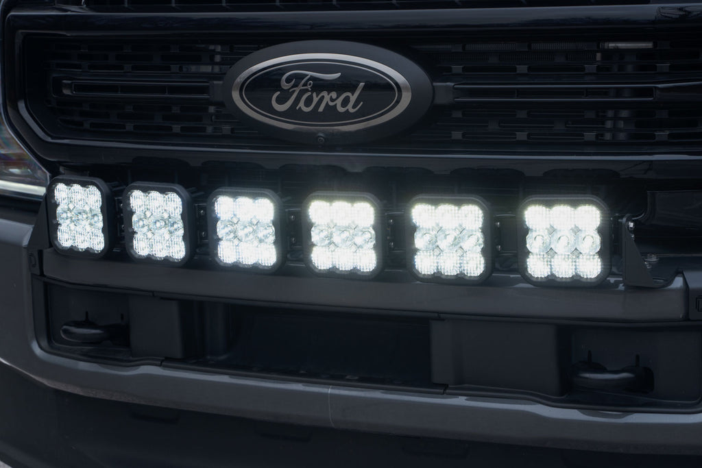 Diode Dynamics DD7570P Mounting bracket for your LED light bar. for Select Ford F-250 Super Duty, Ford F-350 Super Duty, Ford F-450 Super Duty, Ford F-550 Super Duty