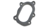 Vibrant 14480 5 Bolt with Divorced Ports Turbo Discharge Flange for GT25R/GT28R (Oval)