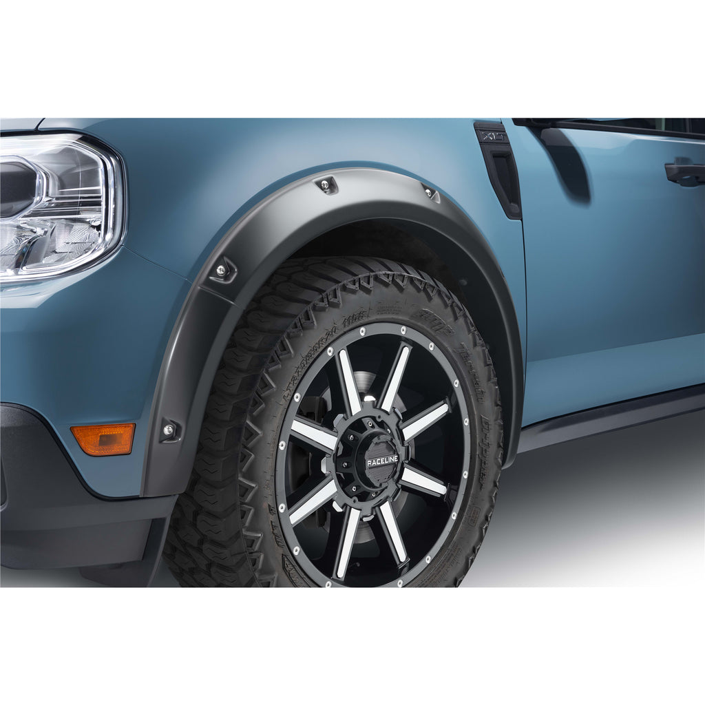 2022-Ford-Maverick-Pocket-Style-Fender-Flares---4Pc-Smooth