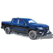 Load image into Gallery viewer, 2022-Nissan-Frontier-Crew-Cab-Pro-Traxx-4-Oval-Nerf-Step-Bars---Black
