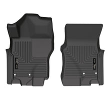 Load image into Gallery viewer, 2022-Nissan-Frontier-King-Cab-Ext.-CabCc-Weatherbeater-Black-Front-Floor-Liners