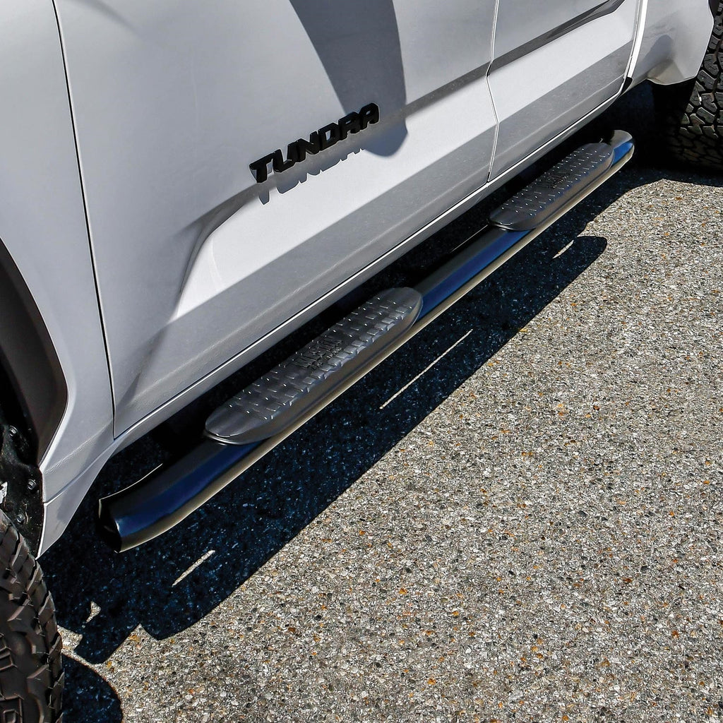 2022-Toyota-Tundra-Double-Cab-Pro-Traxx-4-Oval-Nerf-Step-Bars---Black