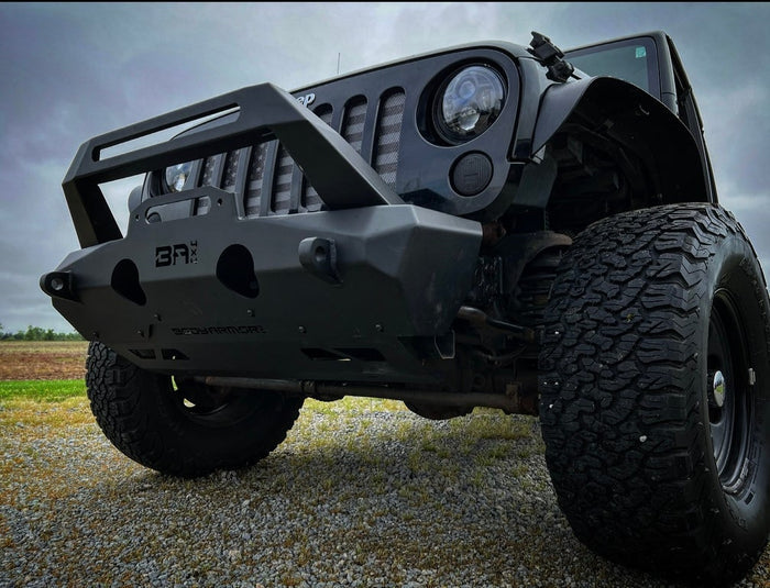 Body Armor 4x4 JP-19535 Body Armor 4X4 Orion Front Bumper for Select Jeep Wrangler, Jeep Wrangler JK