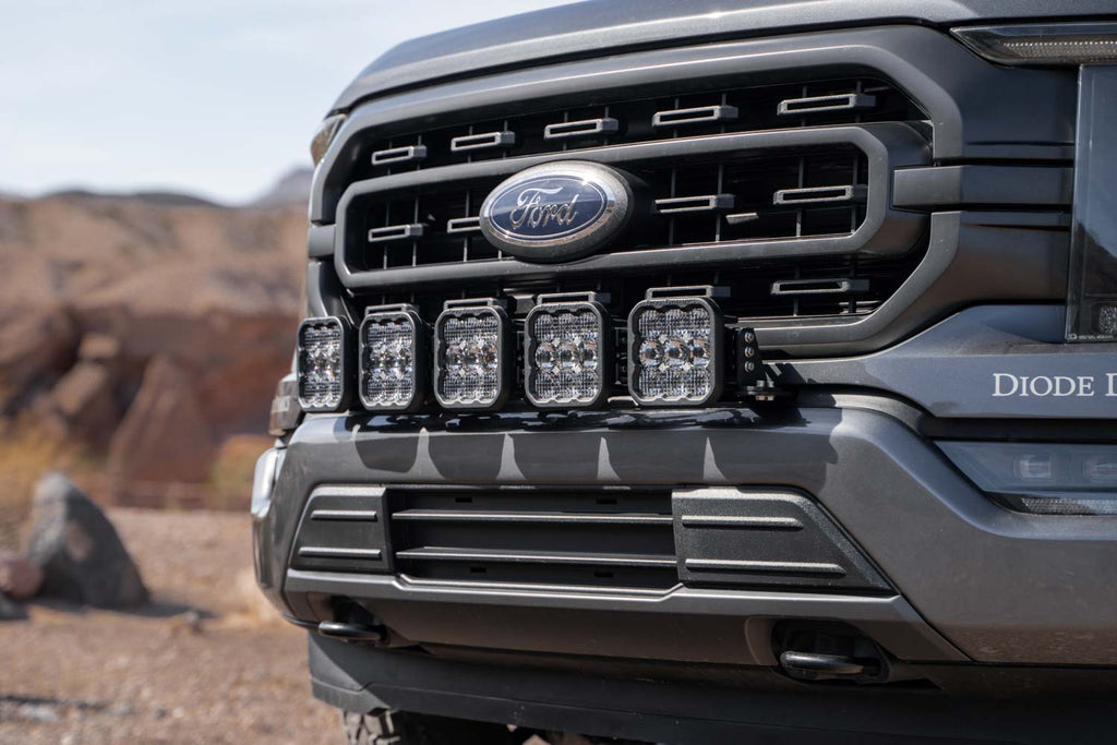 Diode Dynamics DD7317 Pod light featuring advanced TIR optics for high efficiency and focus. for Select Ford F-150