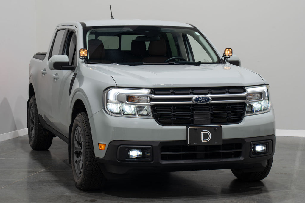 Diode Dynamics DD7768 Adds SAE-compliant fog lights to the 2022+ Ford Maverick. for Select Ford Maverick
