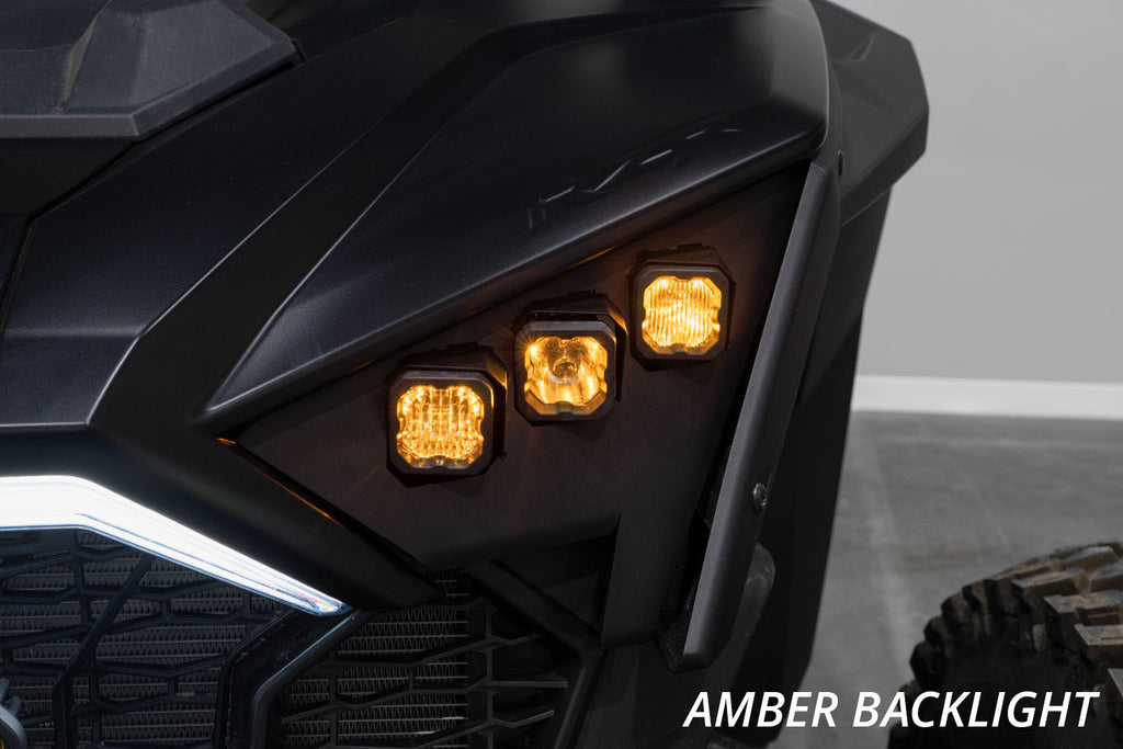 Diode Dynamics DD7672P Full LED C1 pod headlights for 2020-2023 Polaris RZR Pro. for Select Polaris RZR PRO XP