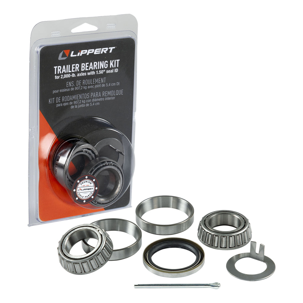 CURT 2023133979 Trailer Bearing Replacement Kit, 2,200-lb. Axles