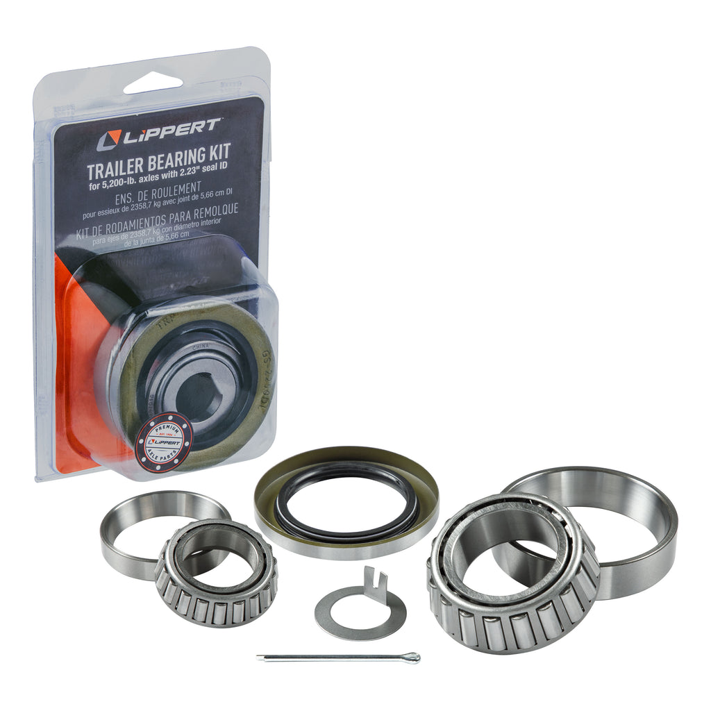 CURT 2023133981 Trailer Bearing Replacement Kit, 5,200-lb. Axles