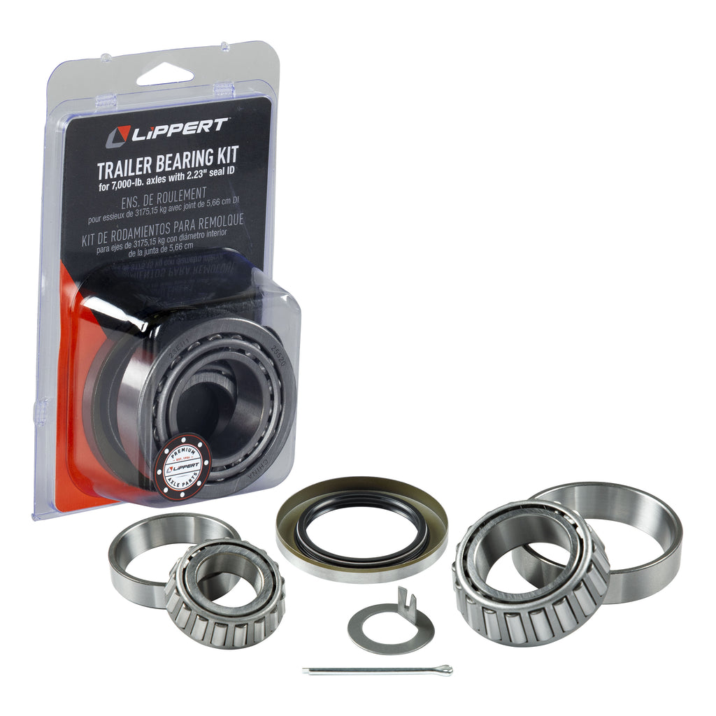 CURT 2023133983 Trailer Bearing Replacement Kit, 7,000-lb. Axles