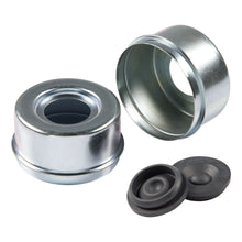 Load image into Gallery viewer, CURT 2023134011 Press-In Dust Cap, 2.72" Diam., 7,000-8,000-lb. Axles, Super Lube, 2 Pack
