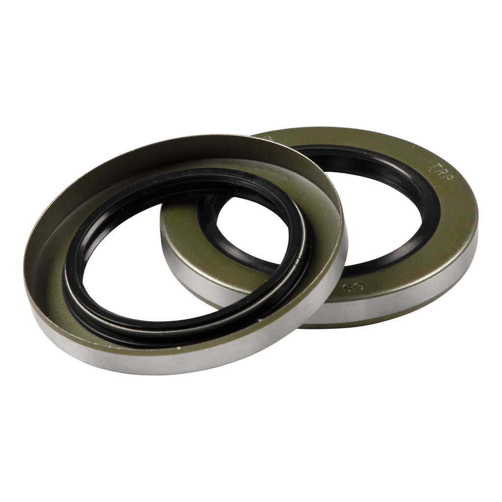 CURT 2023134655 Double Lip Grease Seal, 5,200-8,000-lb. Axles, 2.25" Spindle Shaft Diam., 2 Pack