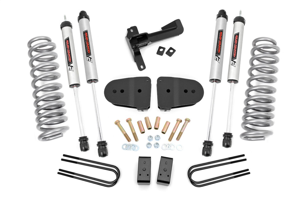 Rough Country 43670 Suspension Lift Kit w/V2 Shocks for Select Ford F-250 Super Duty