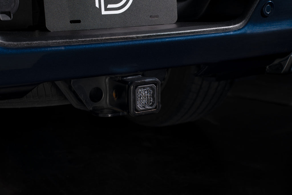 Diode Dynamics DD7646 Allows you to mount a C1R LED pod in the GMC Sierra 1500 trailer hitch receiver.