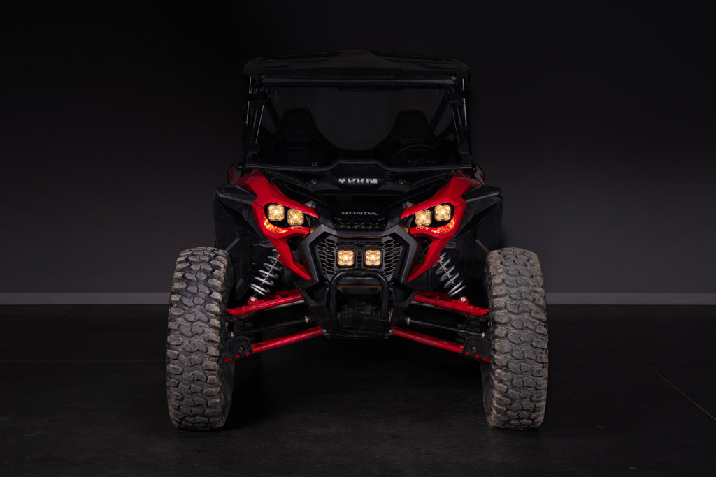 Diode Dynamics DD7896 Full LED SS3 pod headlights for 2022-2024 Honda Talon. for Select Honda SXS10S2R Talon 1000R, Honda SXS10S2R Talon 1000RS, Honda SXS10S2RD Talon 1000R FOX Live Valve, Honda SXS10S2X Talon 1000X, Honda SXS10S2XD Talon 1000X FOX Live