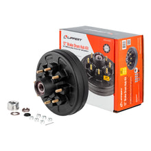 Load image into Gallery viewer, CURT 2024013260 12" Brake Hub Complete Kit with Installed Bearings, 7,000-lb. Axles