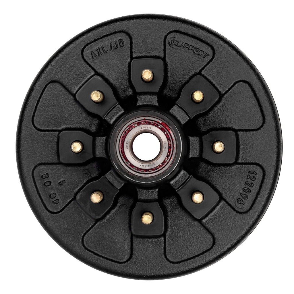CURT 2024013260 12" Brake Hub Complete Kit with Installed Bearings, 7,000-lb. Axles