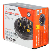 Load image into Gallery viewer, CURT 2024013260 12" Brake Hub Complete Kit with Installed Bearings, 7,000-lb. Axles