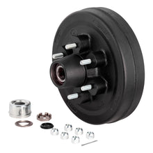 Load image into Gallery viewer, CURT 2024013262 12" Brake Hub Complete Kit with Installed Bearings, 6,000-lb. Axles