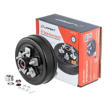 Load image into Gallery viewer, CURT 2024013264 10" Brake Hub Complete Kit with Installed Bearings, 3,500-lb. Axles