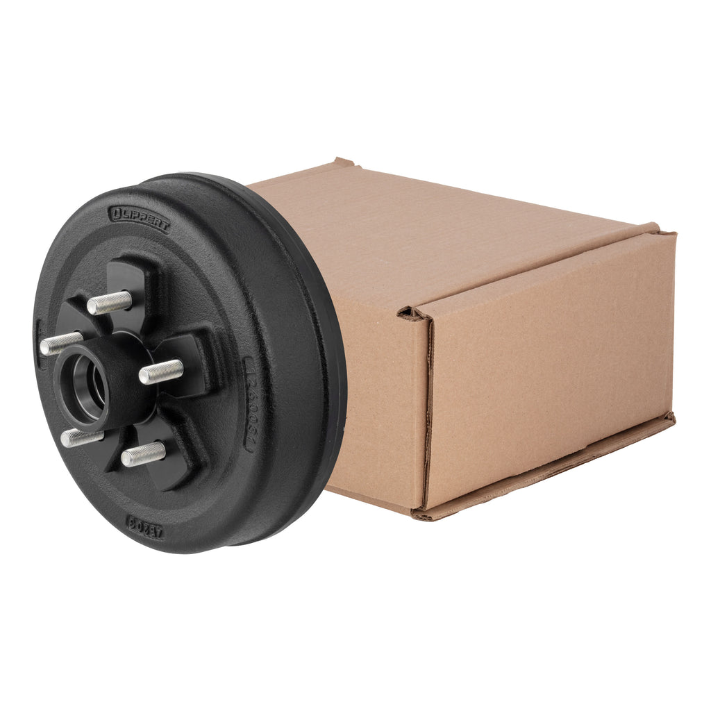 CURT 2024029077 10" Brake Hub with Races & Wheel Studs, 3,500-lb. Axles, 5 on 4-1/2" Pattern