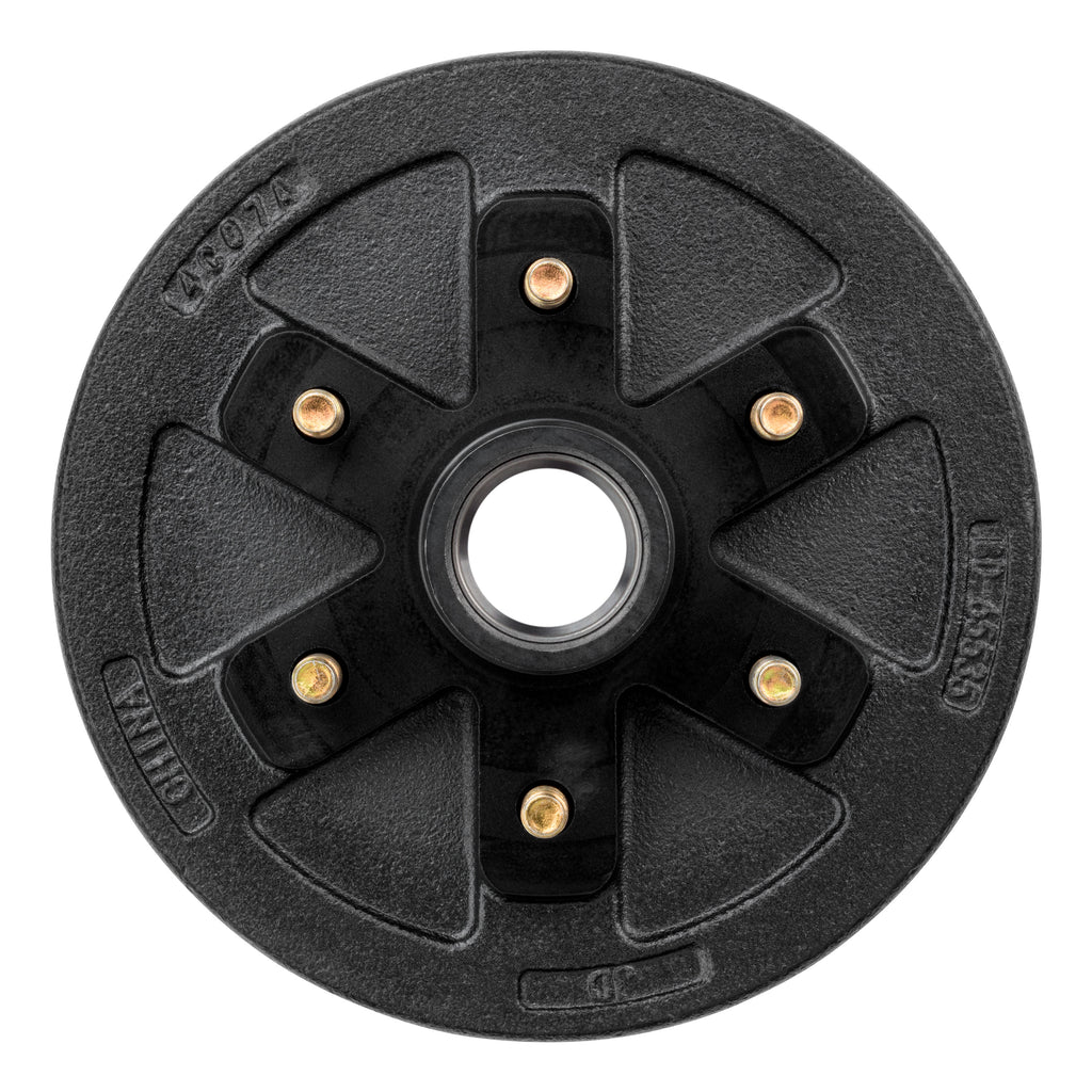 CURT 2024029078 10" Brake Hub with Races & Wheel Studs, 4,400-lb. Axles, 6 on 5-1/2" Pattern