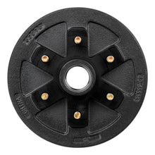 Load image into Gallery viewer, CURT 2024029078 10" Brake Hub with Races &amp; Wheel Studs, 4,400-lb. Axles, 6 on 5-1/2" Pattern