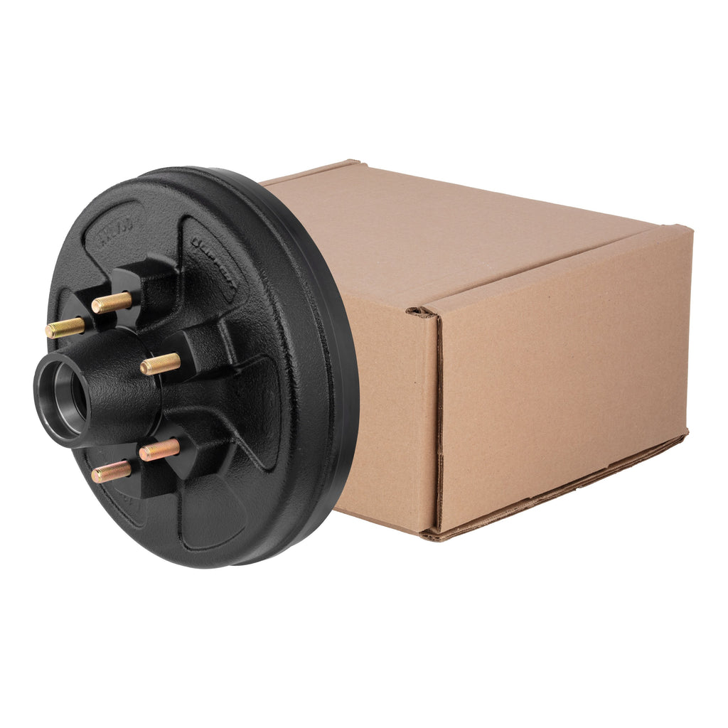 CURT 2024029080 12" Brake Hub with Races & Wheel Studs, 6,000-lb. Axles, 6 on 5-1/2" Pattern