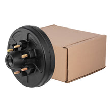 Load image into Gallery viewer, CURT 2024029080 12" Brake Hub with Races &amp; Wheel Studs, 6,000-lb. Axles, 6 on 5-1/2" Pattern