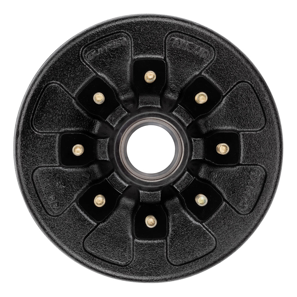 CURT 2024029081 12" Brake Hub with Races & Wheel Studs, 7,000-lb. Axles, 8 on 6-1/2" Pattern