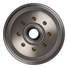 Load image into Gallery viewer, CURT 2024029081 12" Brake Hub with Races &amp; Wheel Studs, 7,000-lb. Axles, 8 on 6-1/2" Pattern