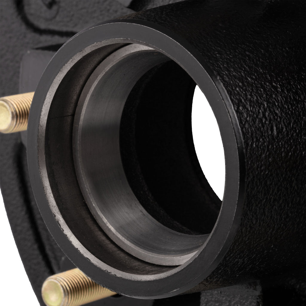 CURT 2024029081 12" Brake Hub with Races & Wheel Studs, 7,000-lb. Axles, 8 on 6-1/2" Pattern