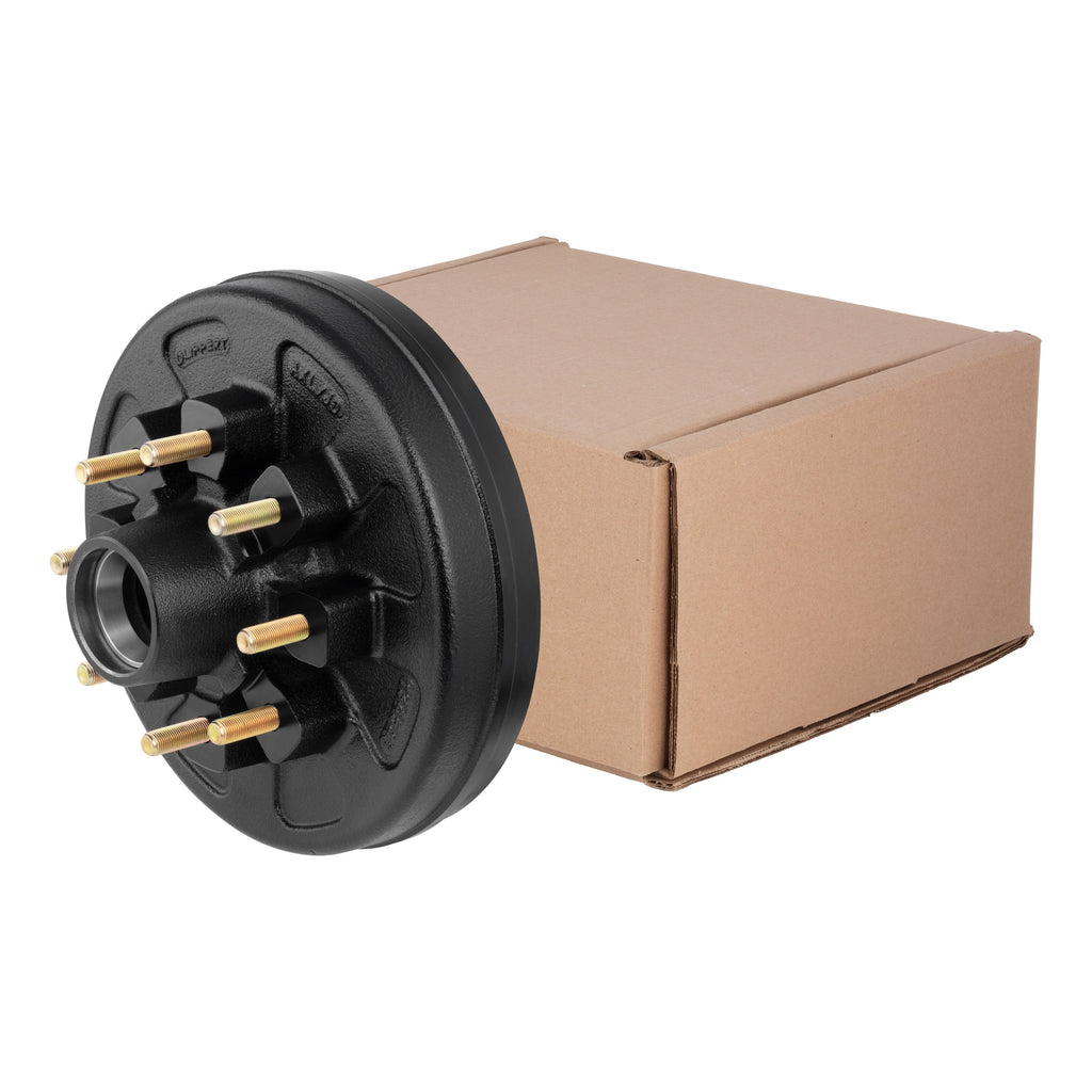 CURT 2024029082 12" Brake Hub with Races & Wheel Studs, 7,000-lb. Axles, 8 on 6-1/2" Pattern