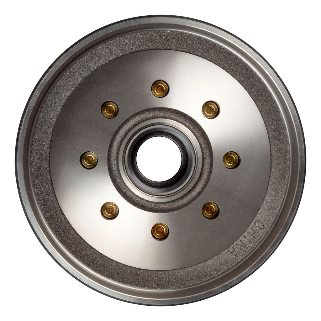 CURT 2024029082 12" Brake Hub with Races & Wheel Studs, 7,000-lb. Axles, 8 on 6-1/2" Pattern