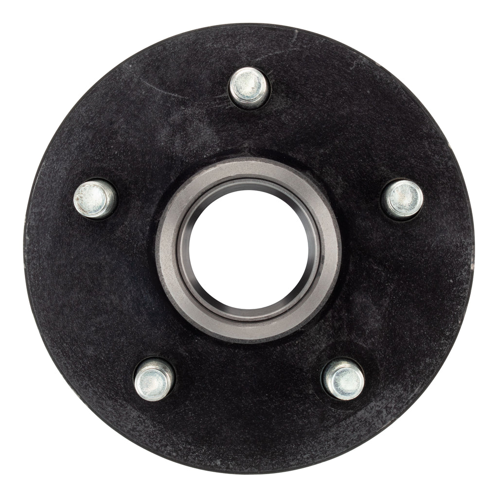 CURT 2024029104 Idler Hub with Races & Wheel Studs, 3,500-lb. Axles, 5 on 4-1/2" Bolt Pattern