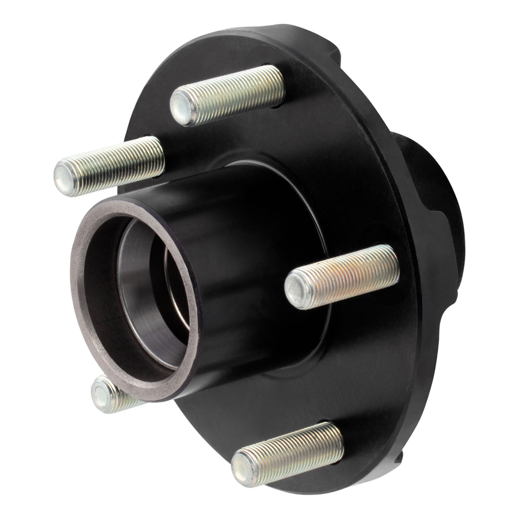 CURT 2024029105 Idler Hub with Races & Wheel Studs, 2,200-lb. Axles, 5 on 4-1/2" Bolt Pattern