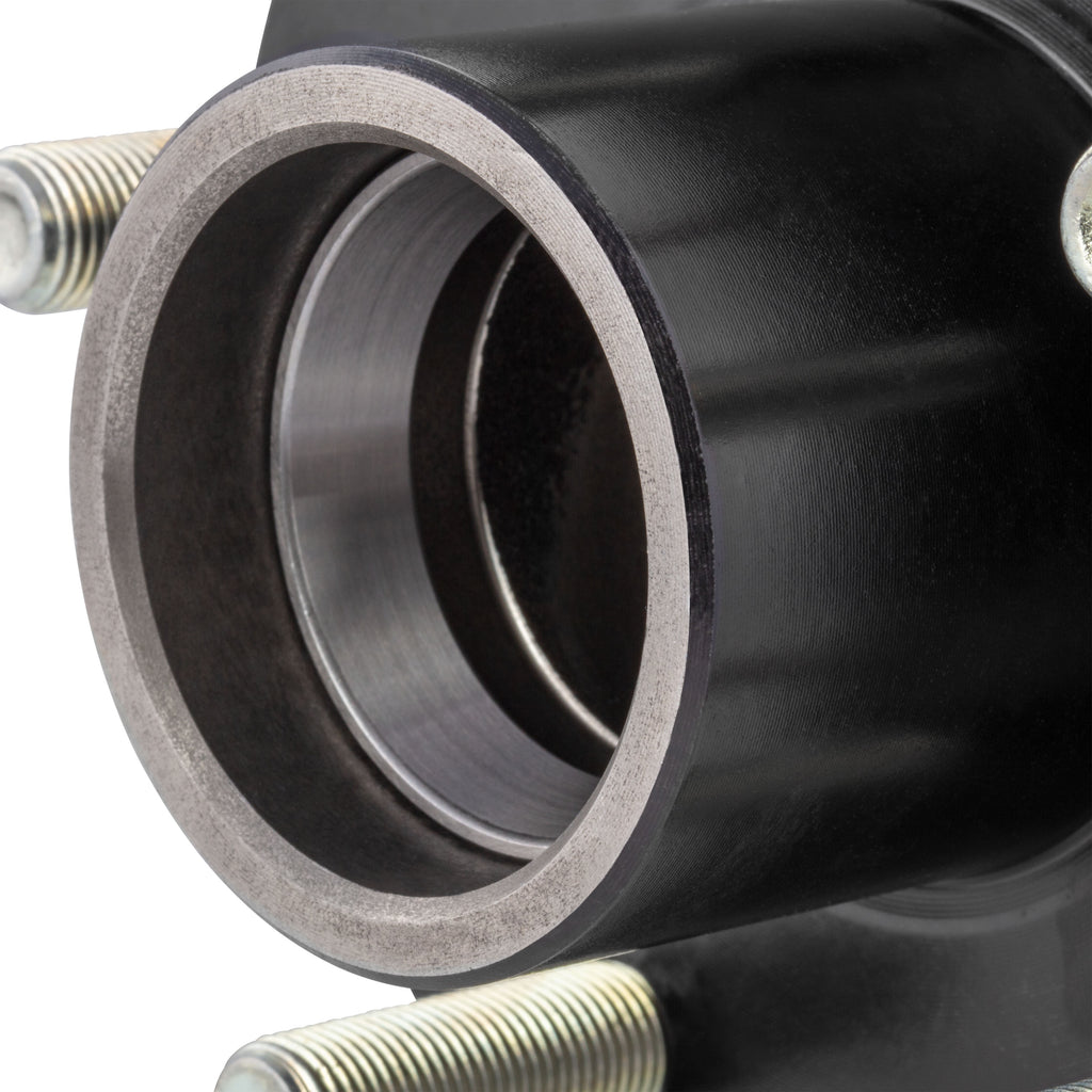 CURT 2024029105 Idler Hub with Races & Wheel Studs, 2,200-lb. Axles, 5 on 4-1/2" Bolt Pattern