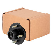 Load image into Gallery viewer, CURT 2024029106 Idler Hub with Races &amp; Wheel Studs, 2,200-lb. Axles, 4 on 4" Bolt Pattern
