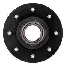 Load image into Gallery viewer, CURT 2024029107 Idler Hub with Races &amp; Wheel Studs, 7,000-lb. Axles, 8 on 6-1/2" Bolt Pattern