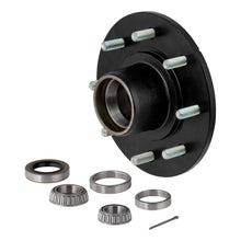 Load image into Gallery viewer, CURT 2024029107 Idler Hub with Races &amp; Wheel Studs, 7,000-lb. Axles, 8 on 6-1/2" Bolt Pattern