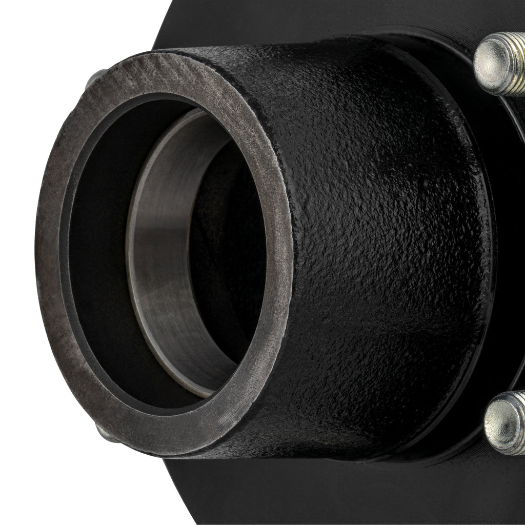 CURT 2024029108 Idler Hub with Races & Wheel Studs, 6,000-lb. Axles, 6 on 5-1/2" Bolt Pattern
