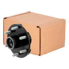 Load image into Gallery viewer, CURT 2024029110 Idler Hub with Races &amp; Wheel Studs, 4,400-lb. Axles, 6 on 5-1/2" Bolt Pattern
