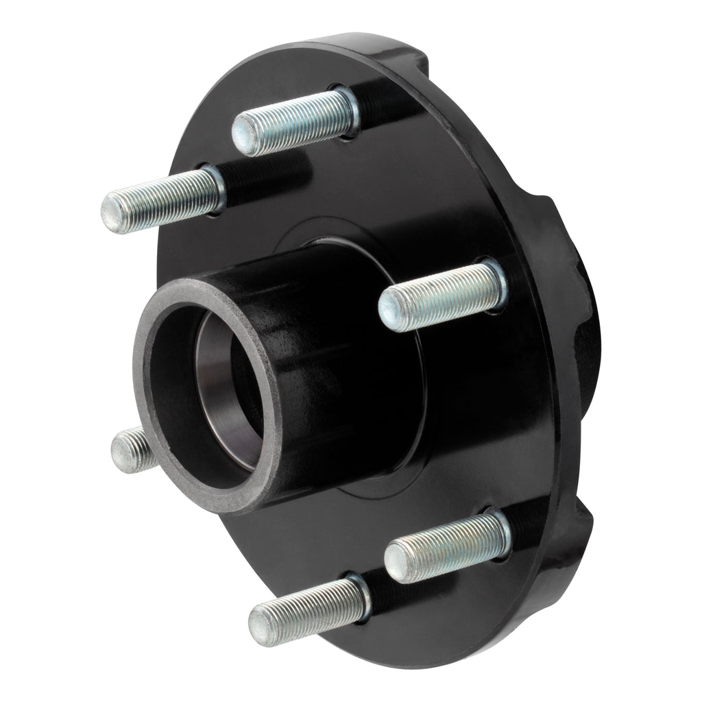 CURT 2024029110 Idler Hub with Races & Wheel Studs, 4,400-lb. Axles, 6 on 5-1/2" Bolt Pattern