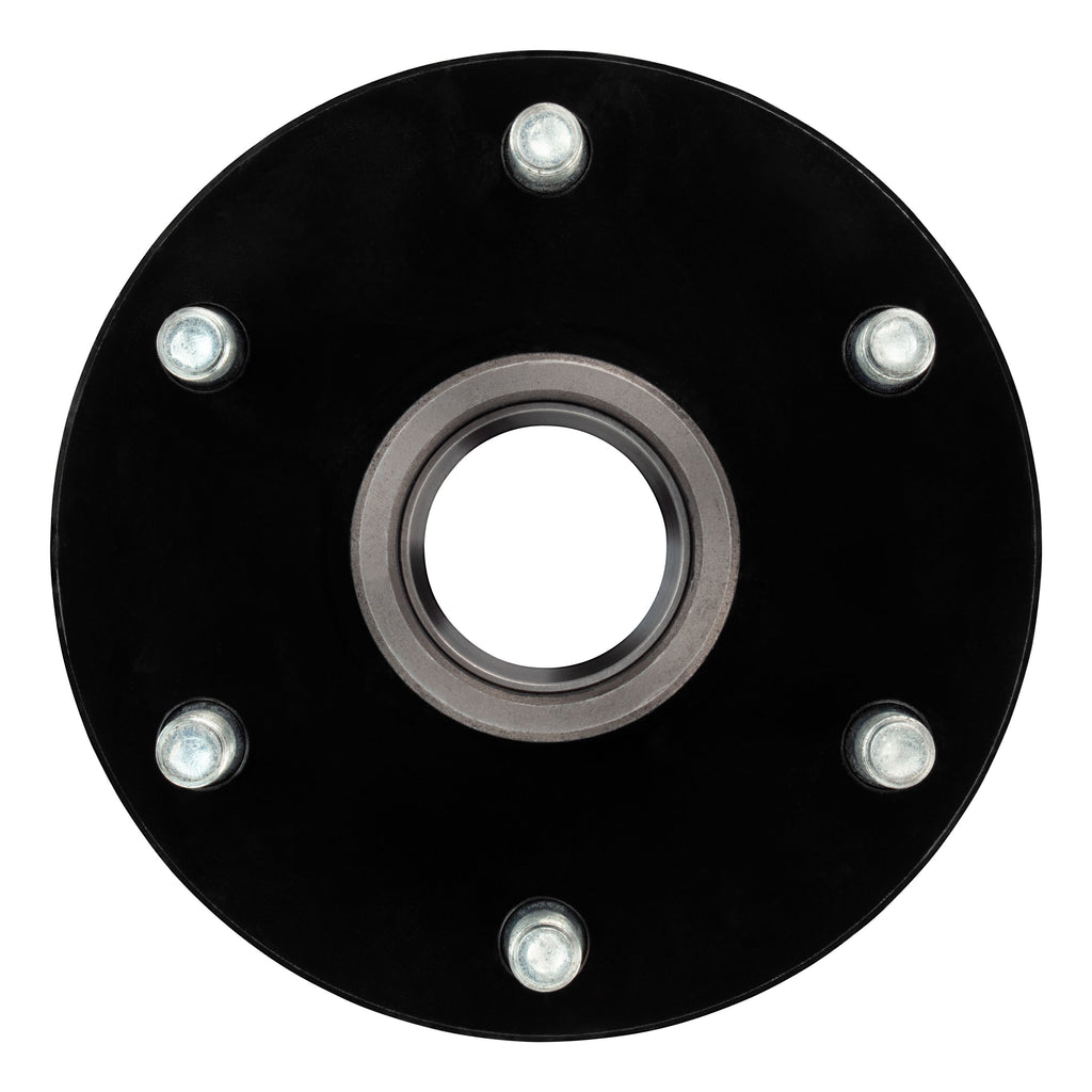 CURT 2024029110 Idler Hub with Races & Wheel Studs, 4,400-lb. Axles, 6 on 5-1/2" Bolt Pattern