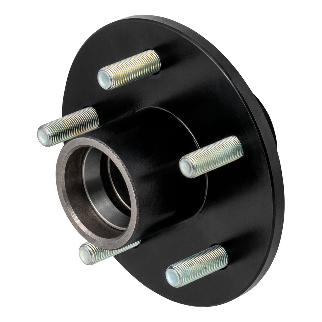 CURT 2024029111 Idler Hub with Races & Wheel Studs, 2,200-lb. Axles, 5 on 4-1/2" Bolt Pattern