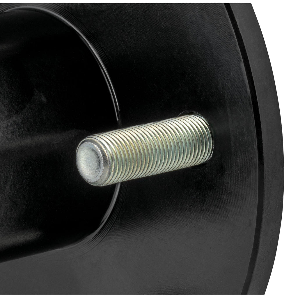CURT 2024029111 Idler Hub with Races & Wheel Studs, 2,200-lb. Axles, 5 on 4-1/2" Bolt Pattern