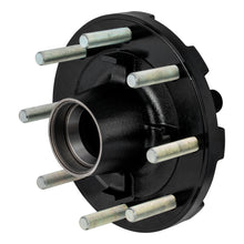 Load image into Gallery viewer, CURT 2024029115 Standard Threaded Idler Hub Assembly w/ Races &amp; Wheel Studs, 16,000-lb. Axles