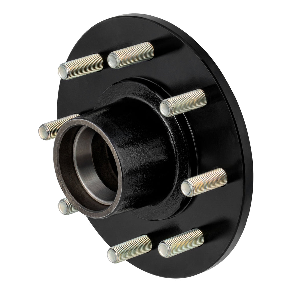 CURT 2024029116 Idler Hub with Races & Wheel Studs, 7,000-lb. Axles, 8 on 6-1/2" Bolt Pattern