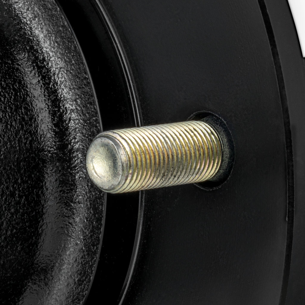 CURT 2024029117 Standard Threaded Idler Hub Assembly w/ Races & Wheel Studs, 8,000-lb. Axles