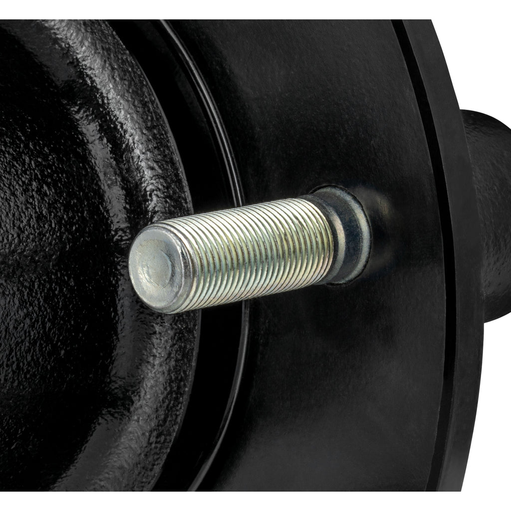 CURT 2024029118 Standard Threaded Idler Hub Assembly w/ Races & Wheel Studs, 8,000-lb. Axles
