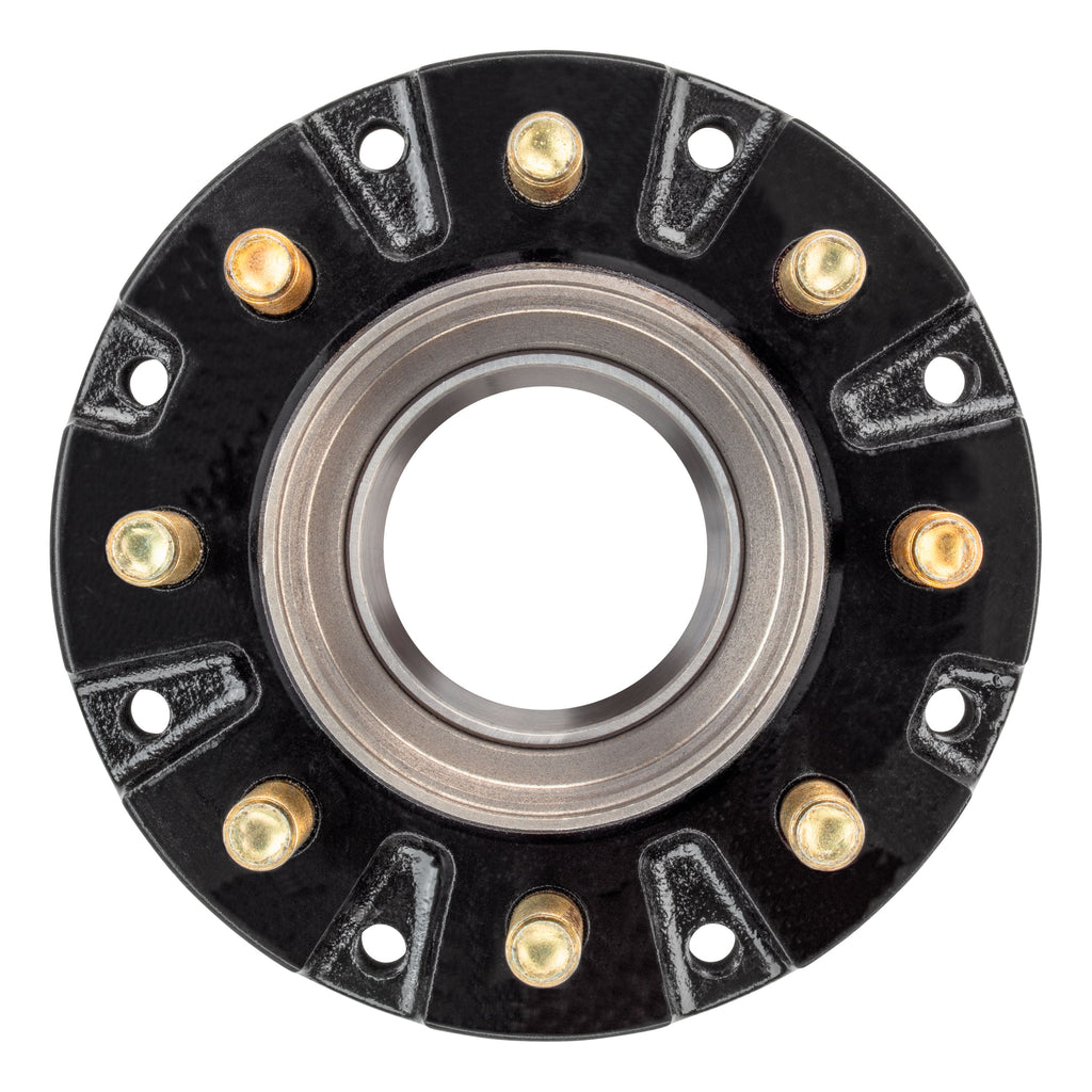 CURT 2024029119 Short Threaded Idler Hub Assembly with Races & Wheel Studs, 10,000-lb. Axles